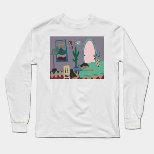 Housewife Long Sleeve T-Shirt